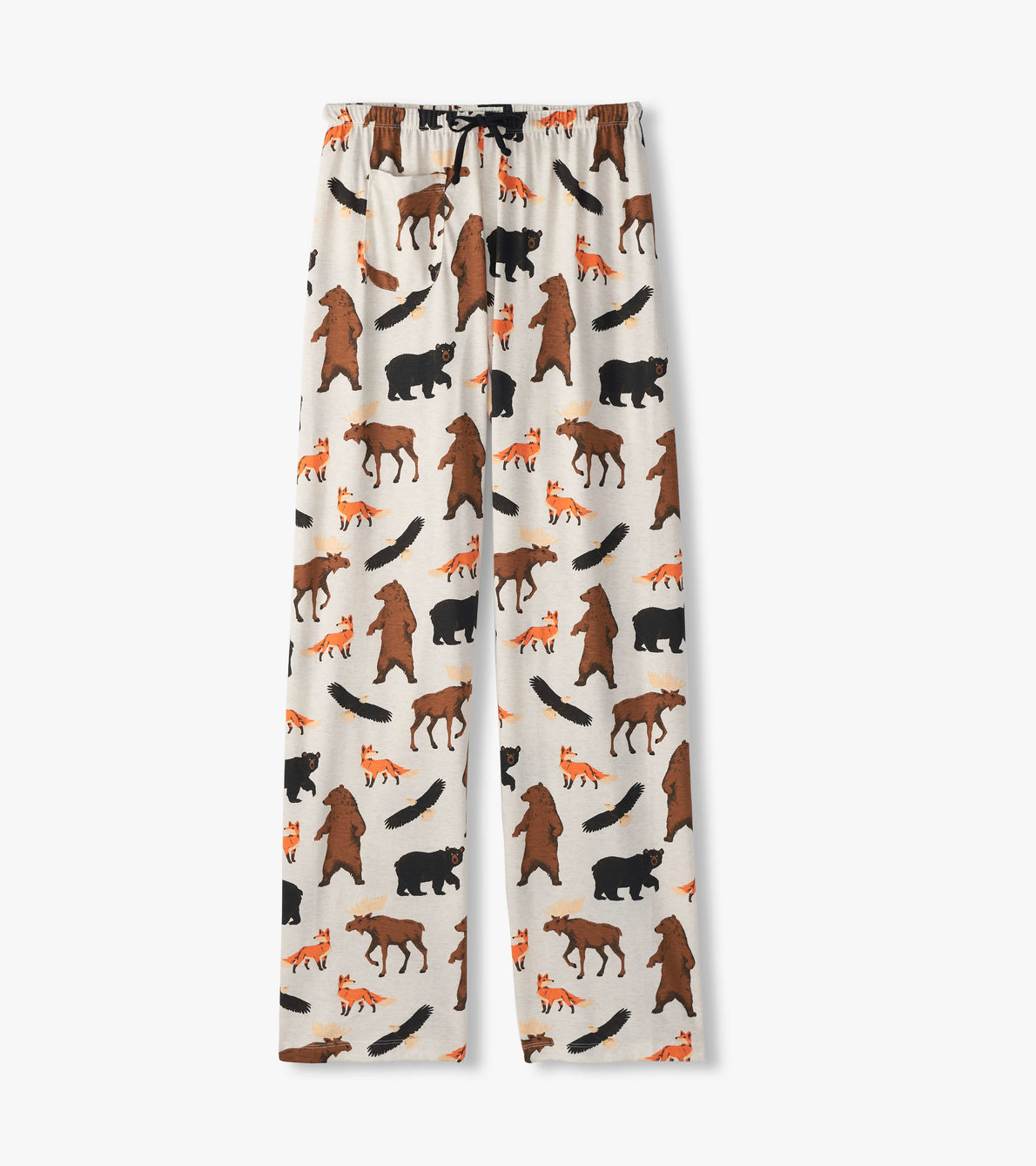 Agrandir l'image de Pantalon de pyjama en jersey pour femme – Faune des bois