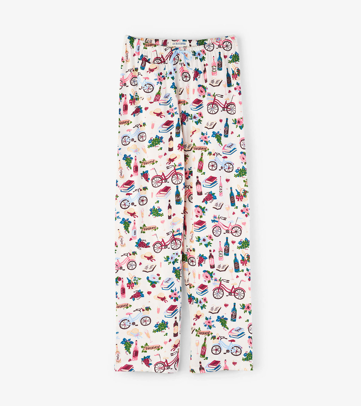 Agrandir l'image de Pantalon de pyjama en jersey pour femme – Dégustation de vin