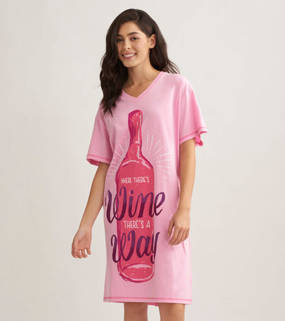 Wine Way Women's Sleepshirt