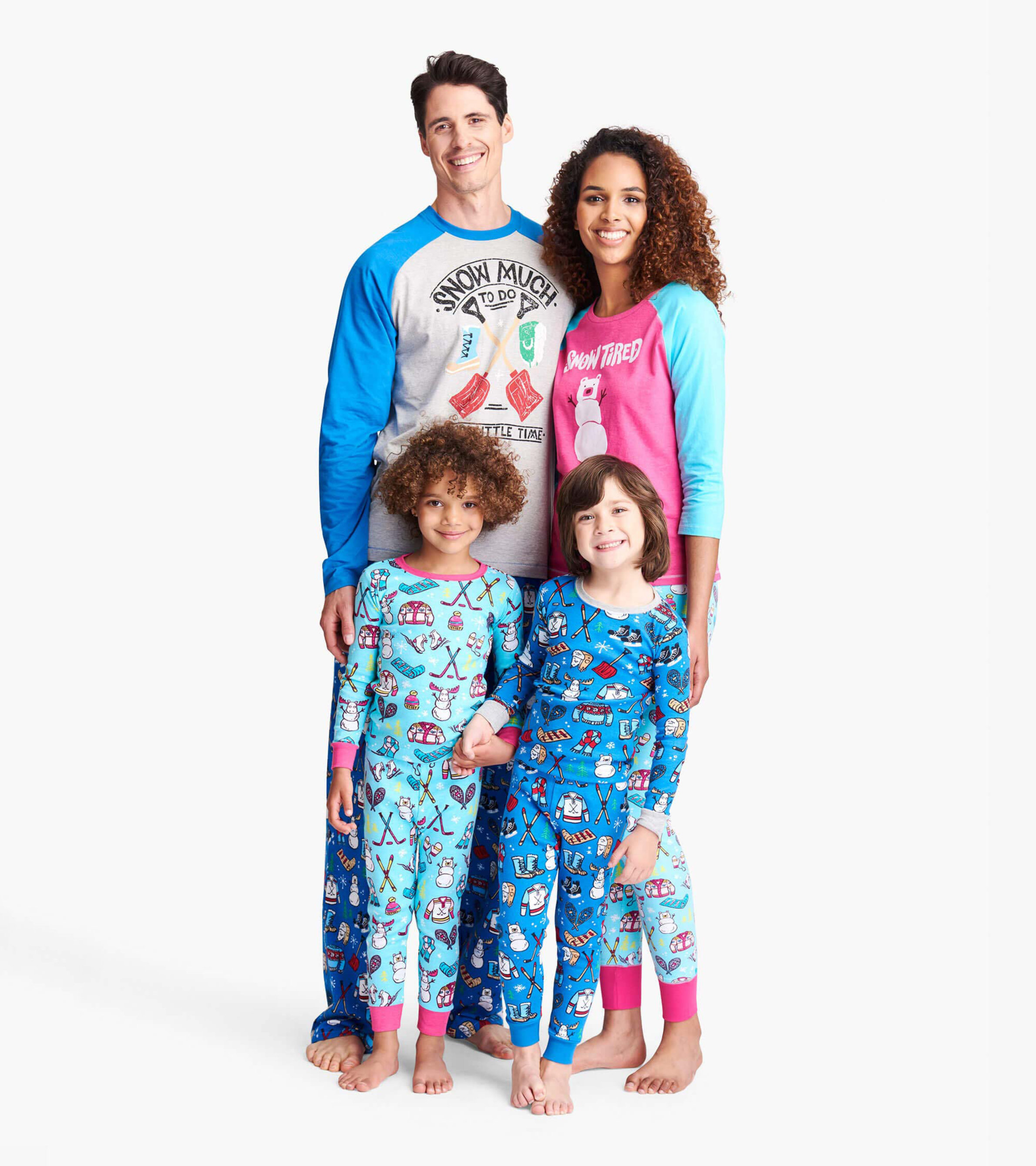 Winter Traditions Kids Pajama Set - Little Blue House CA