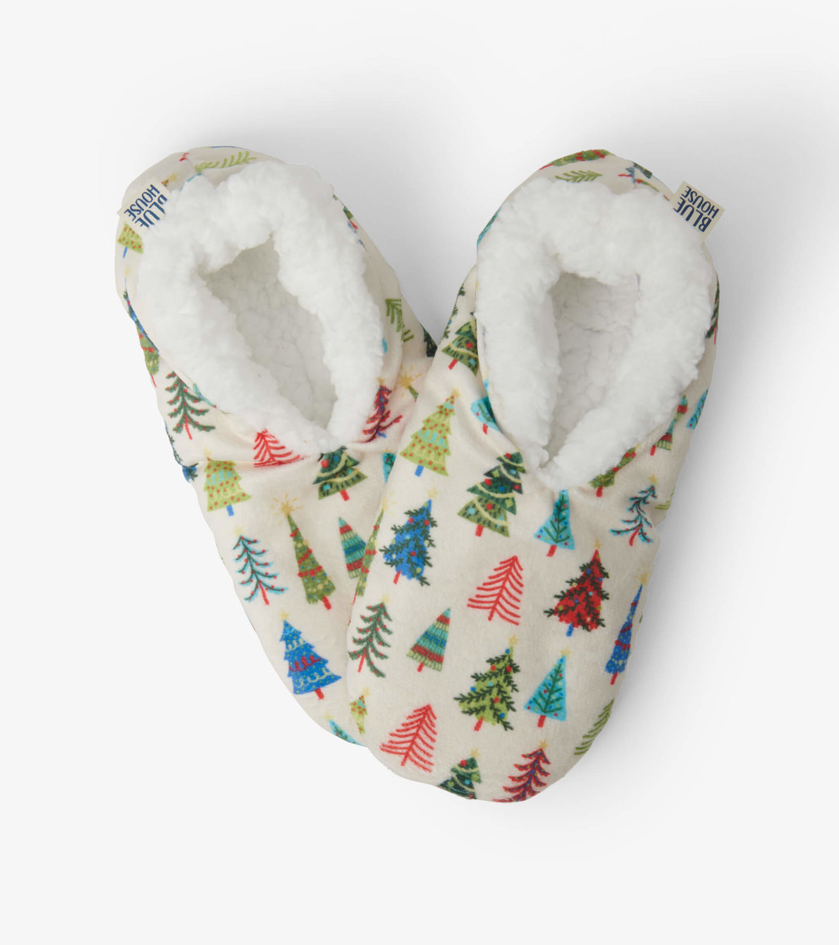 View larger image of Women's Christmas Trees Warm & Cozy Slippers