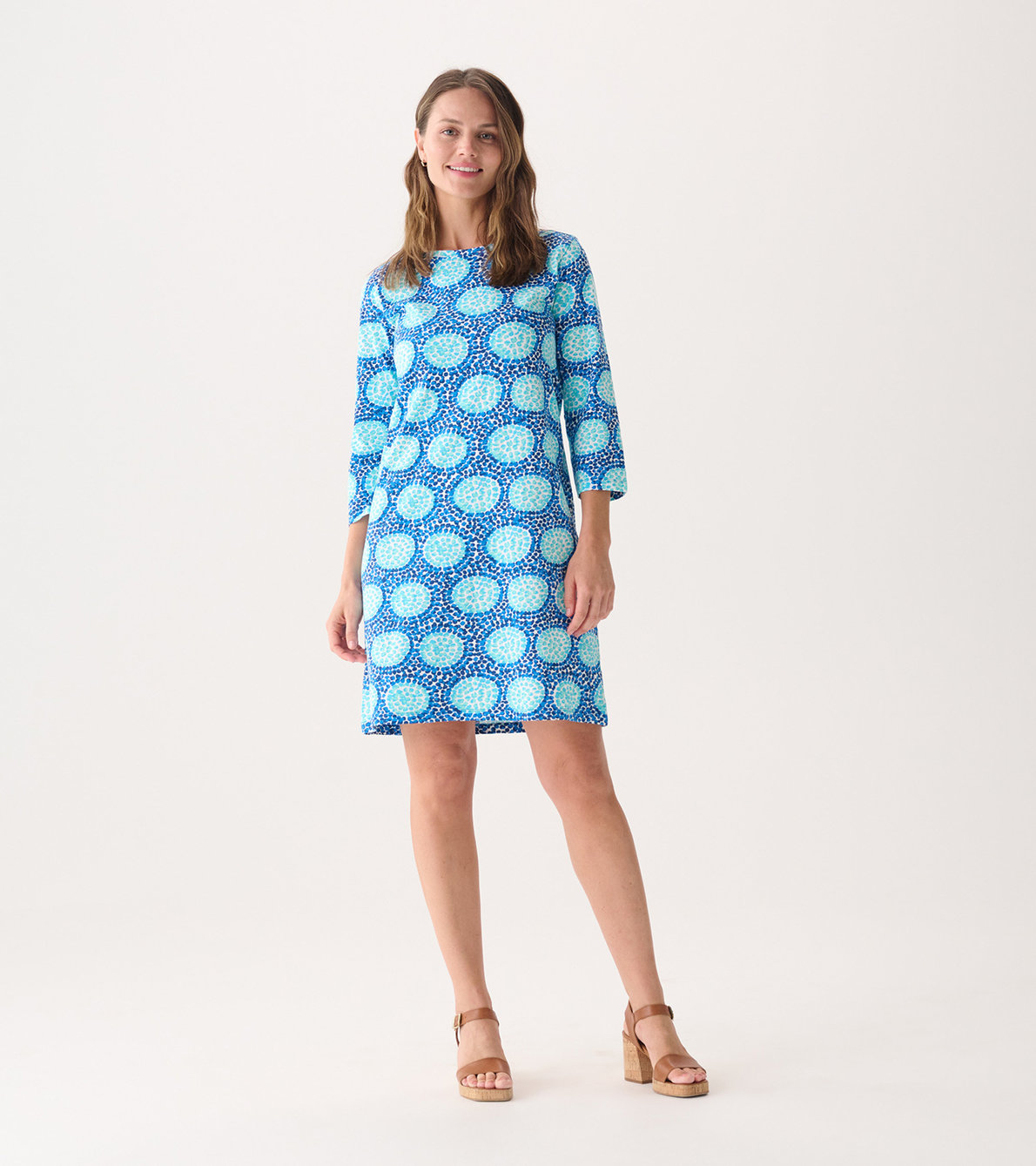 View larger image of Women's Cobblestone Path 3/4 Sleeve Summer Dress