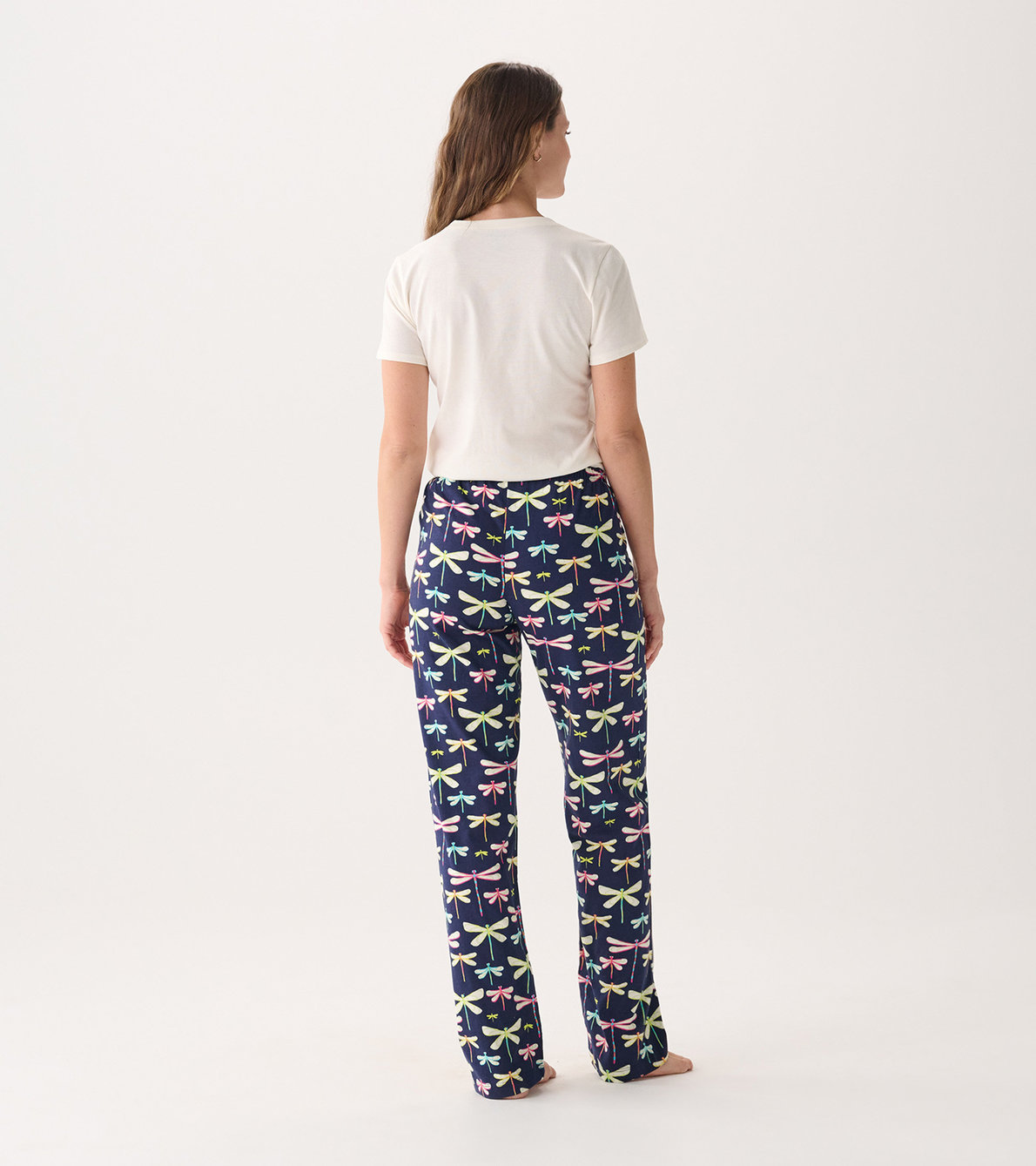 View larger image of Women's Dragon Fly T-Shirt and Pants Pajama Separates