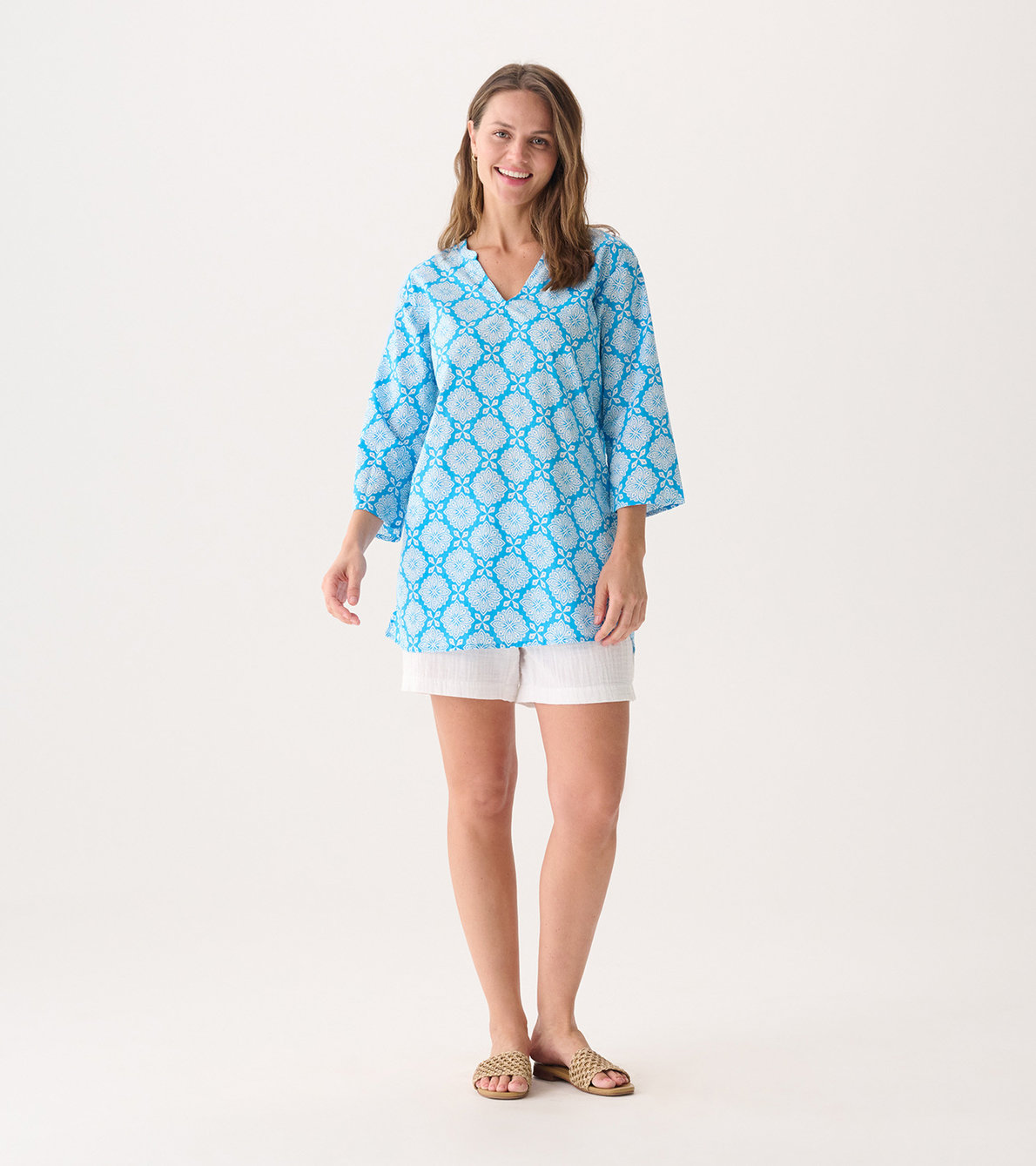 View larger image of Women's Gradient Flowers Delray Beach Tunic