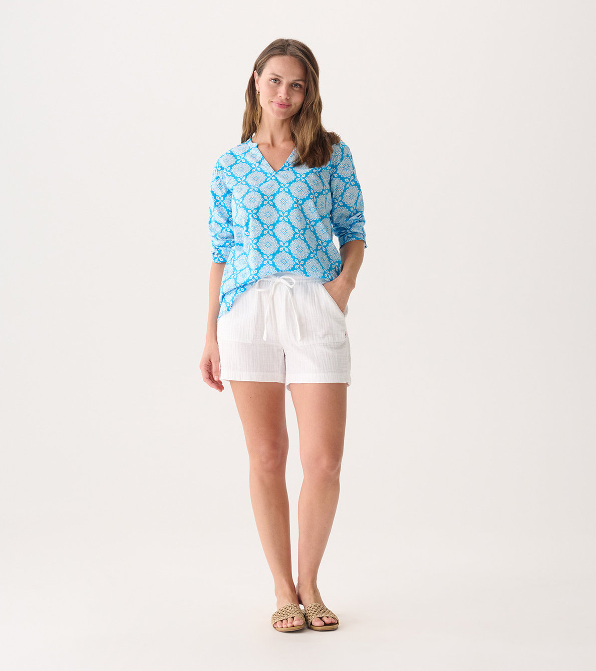 View larger image of Women's Gradient Flowers Delray Beach Tunic