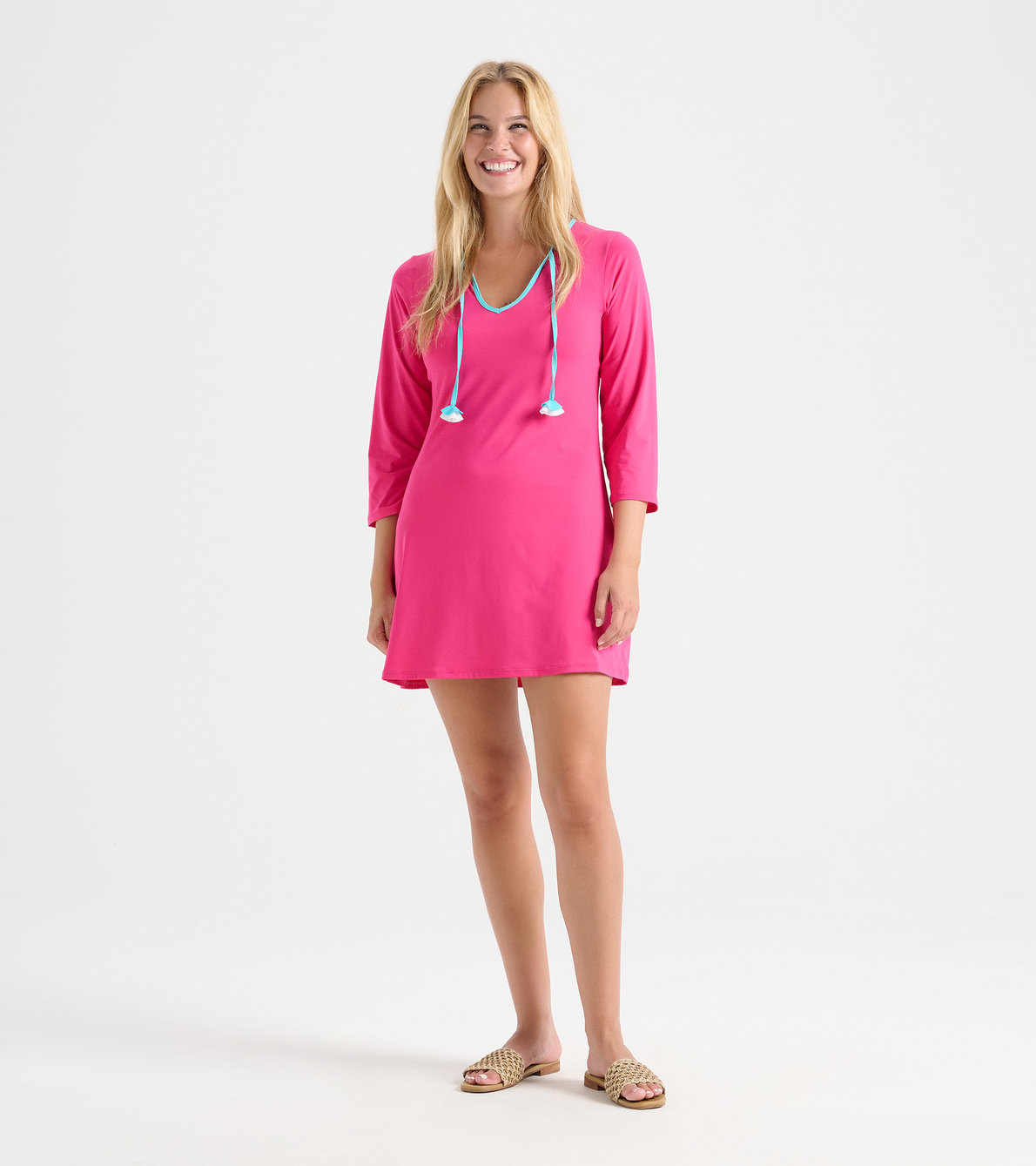 View larger image of Women's Raspberry Sorbet Seaside Beach Dress