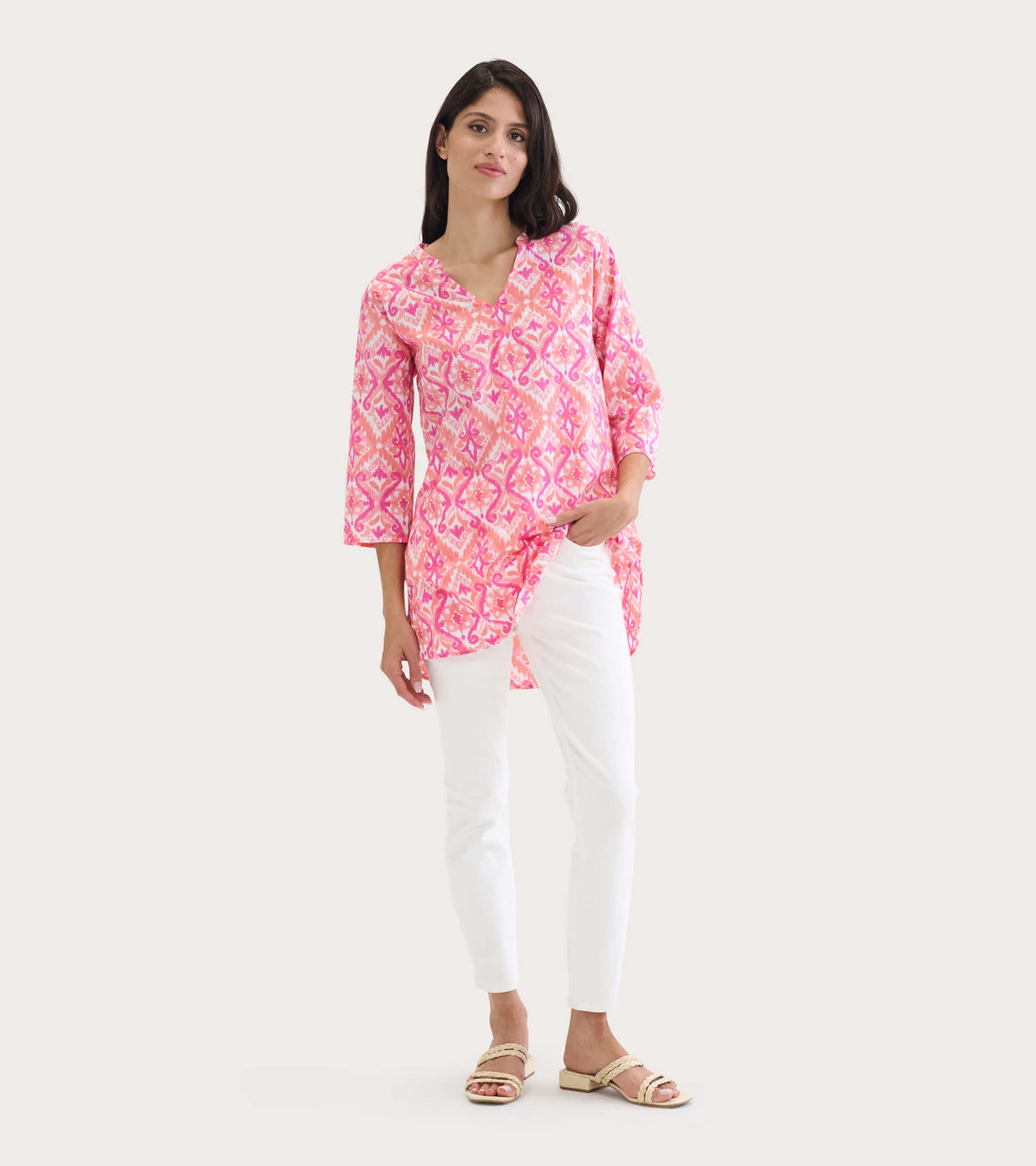 View larger image of Women's Sunset Ikat Delray Beach Tunic