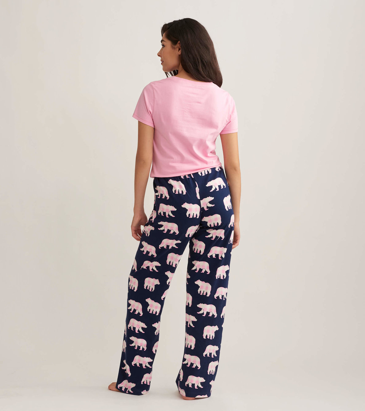 View larger image of Woods Mama Bear Women's Tee and Pants Pajama Separates