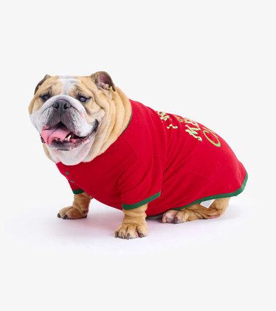 T-shirt pour chien – Chien « Woof You a Merry Christmas »