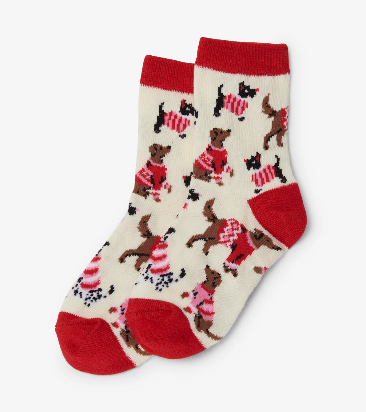 View larger image of Kids Woofing Christmas Crew Socks