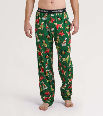 Men's Woofing Christmas Pajama Pants