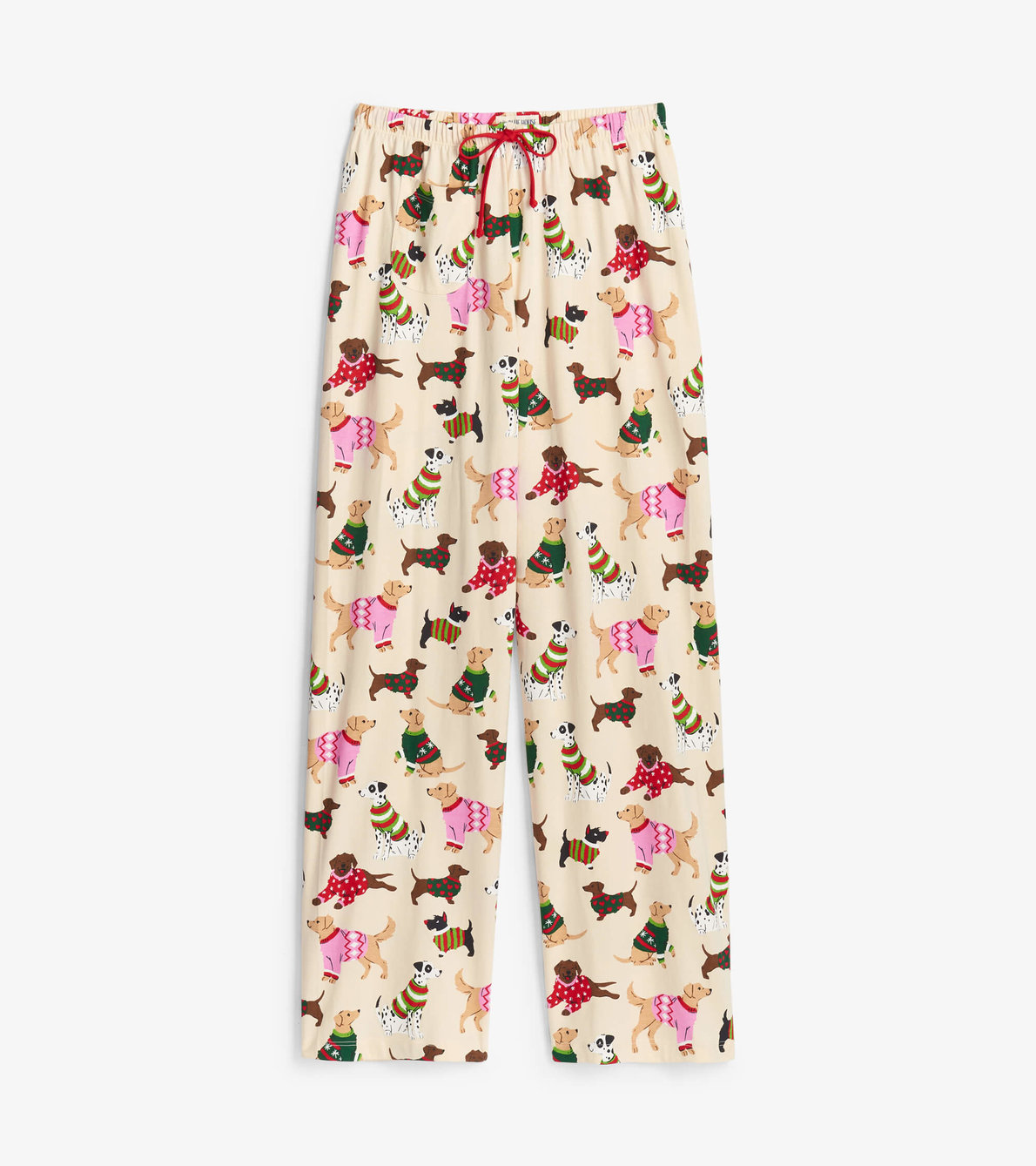 View larger image of Women's Woofing Christmas Jersey Pajama Pants