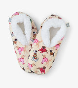 Woofing Christmas Women's Warm And Cozy Slippers