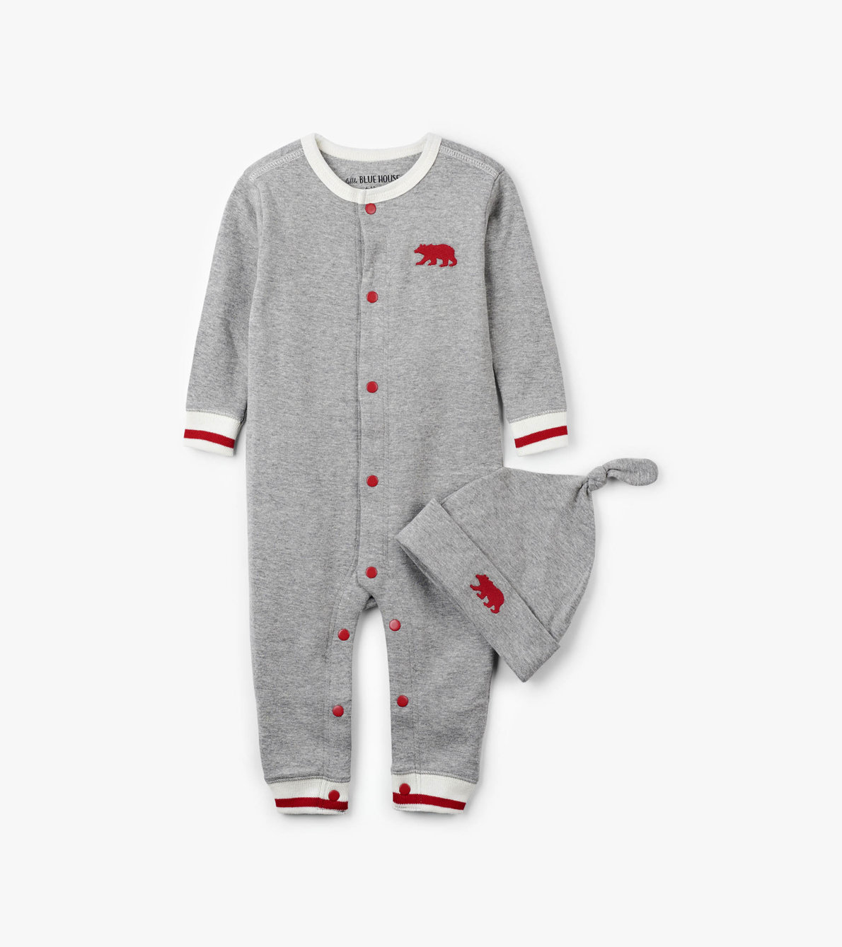 View larger image of Work Sock Baby Coverall with Hat