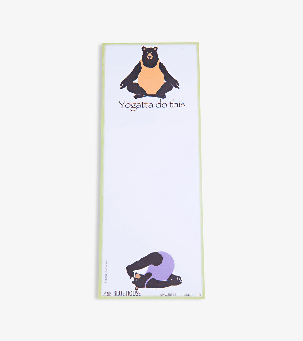 View larger image of Yogatta Do This (Bear) Magnetic List