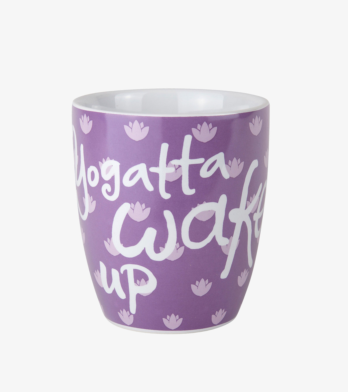 View larger image of Yogatta Wake Up Curved Ceramic Mug